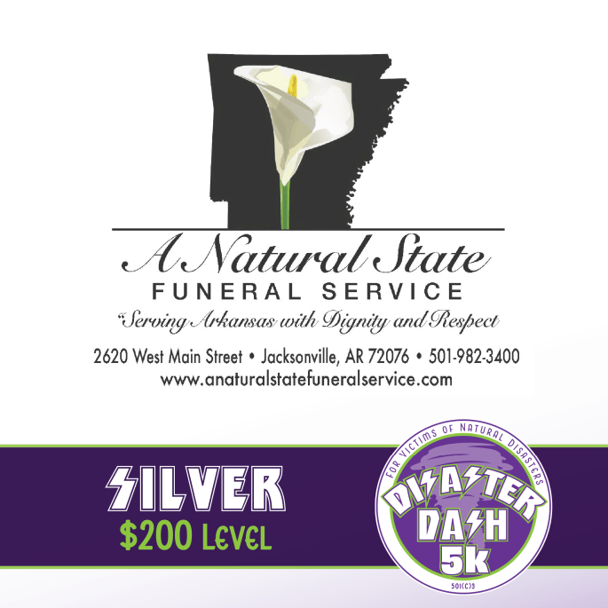 Natural State Funeral Home | Disaster Dash Sponsor