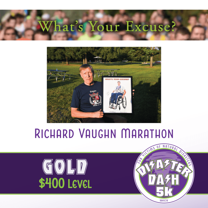Richard Vaughn Marathon | GOLD Sponsor of the 2024 Disaster Dash